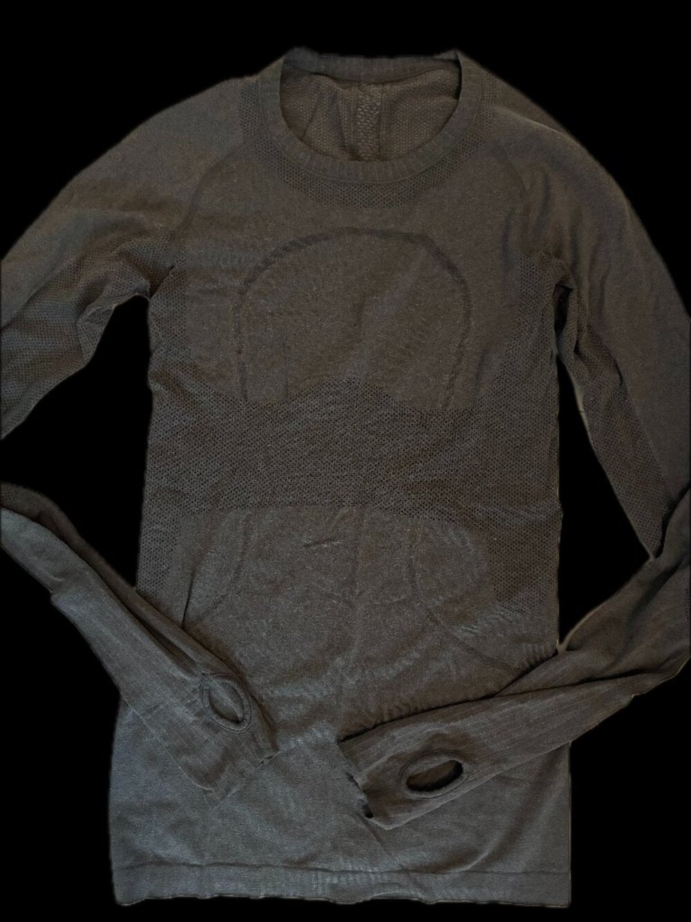 Lululemon Long Sleeve Run Swiftly Tech (4) Grey